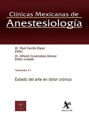 cover image of Estado del arte en dolor crónico